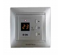 Терморегулятор для теплого пола EASTEC E-34 серебро