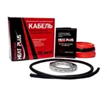 Теплый пол греющий кабель Heat Plus 10м. (200 Вт)
