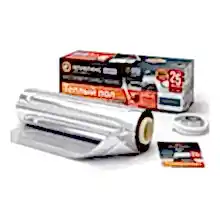 Ультратонкий нагревательный мат на фольге Теплолюкс Alumia 150 Вт - 1,0 кв.м.