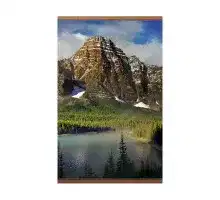 Пленочный обогреватель домашний очаг горы