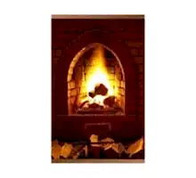 Пленочный обогреватель Домашний очаг Камин