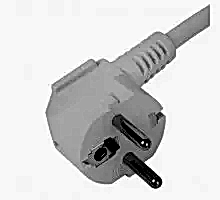Вилка с проводом