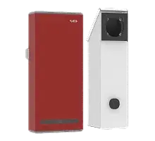 Рекуператор воздуха Vakio Window Smart Алое пламя (Red flame)